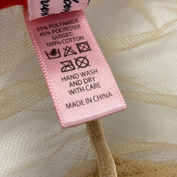 Agent Provocateur Zuri Red Multi Brief AP3 Medium New - Picture 10 of 11